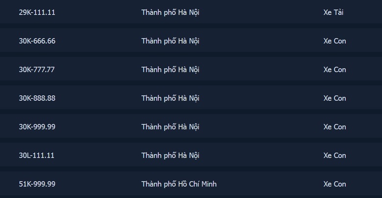 Loạt biển số ngũ qu&yacute; 88888, 99999 sắp l&ecirc;n s&agrave;n đấu gi&aacute; - Ảnh 2.