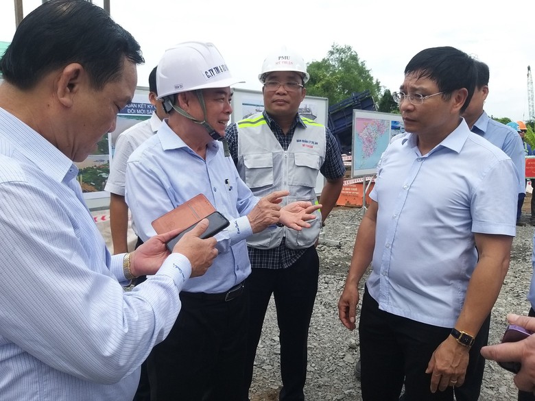 Dự &aacute;n cầu Rạch Miễu 2, phần cầu vượt tiến độ tiến độ hai th&aacute;ng - Ảnh 3.