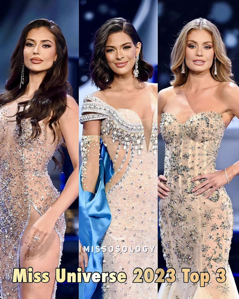 Chính thức lộ diện top 3 của Miss Universe 2023 - Ảnh 1. Chính thức lộ diện top 3 của Miss Universe 2023 - Ảnh 1.
