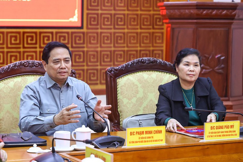 Thủ tướng: L&agrave;m bằng được c&ocirc;ng tr&igrave;nh hạ tầng lớn kết nối Lai Ch&acirc;u với trong nước, quốc tế - Ảnh 3.
