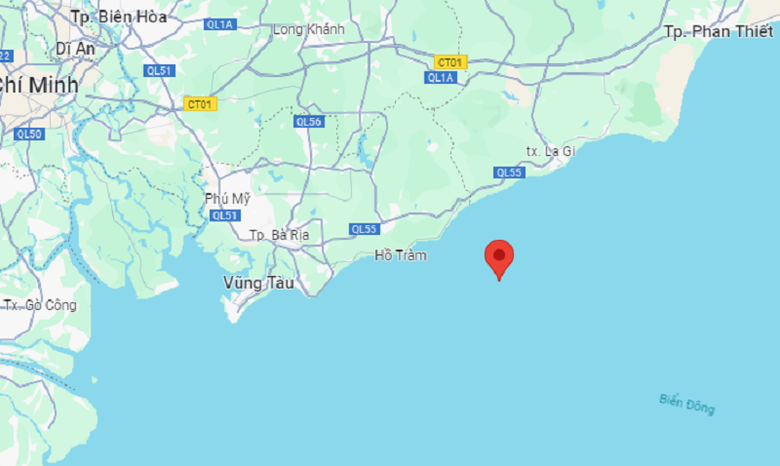 Truy tìm tàu hàng đâm va khiến tàu cá bị chìm trên vùng biển Bình Thuận - Ảnh 1. Truy tìm tàu hàng đâm va khiến tàu cá bị chìm trên vùng biển Bình Thuận - Ảnh 1.