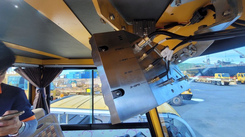 Cảng Đ&agrave; Nẵng ứng dụng th&agrave;nh c&ocirc;ng thiết bị truyền nhận t&iacute;n hiệu c&ocirc;ng nghiệp cho xe đầu k&eacute;o - Ảnh 2.