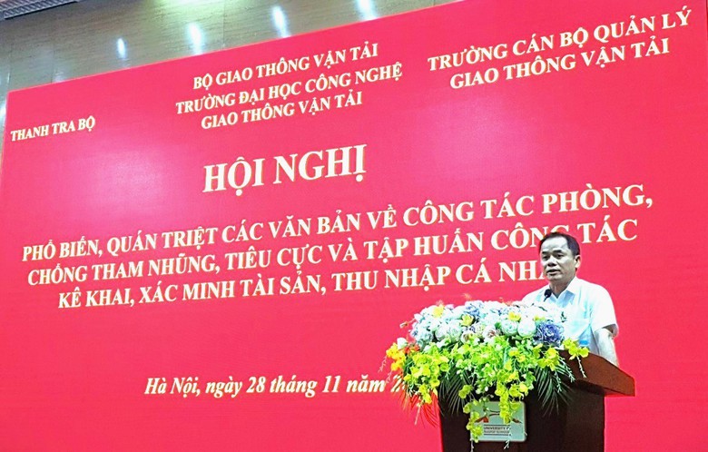 Nhận diện nguy cơ, ph&ograve;ng, chống tham nhũng trong đ&agrave;o tạo lĩnh vực GTVT - Ảnh 1.