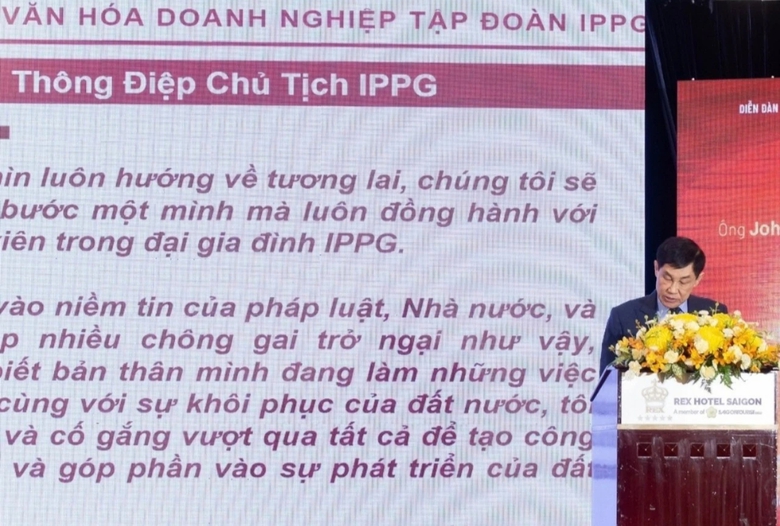 &Ocirc;ng Johnathan Hạnh Nguyễn v&agrave; IPPG được vinh danh đạt chuẩn văn ho&aacute; kinh doanh - Ảnh 2.
