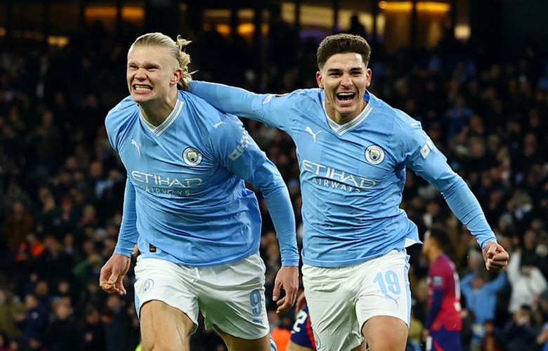 C&uacute;p C1 ch&acirc;u &Acirc;u: Man City ngược d&ograve;ng đi&ecirc;n rồ, PSG tho&aacute;t thua nhờ b&agrave;n thắng ph&uacute;t 90+8 - Ảnh 1.