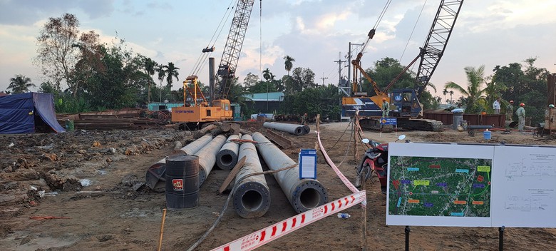 C&ocirc;ng trường V&agrave;nh đai 3 thiếu nguồn c&aacute;t thi c&ocirc;ng - Ảnh 2.