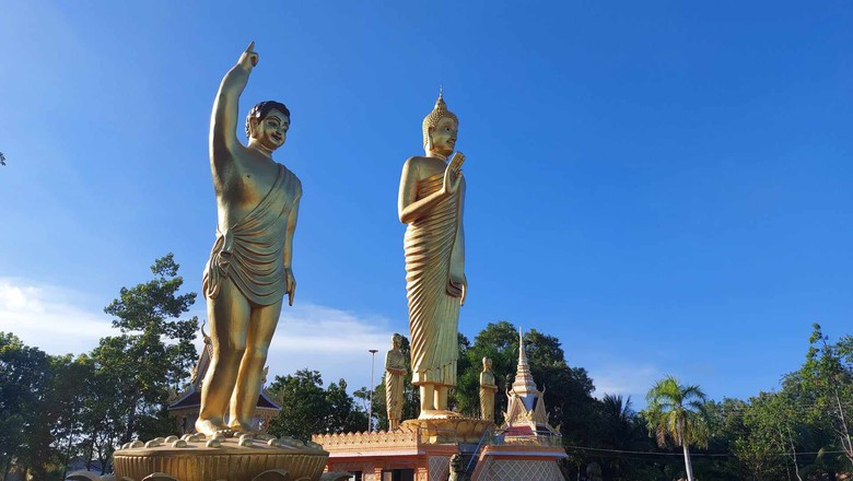 Thăm ng&ocirc;i ch&ugrave;a lộng lẫy sắc v&agrave;ng ở S&oacute;c Trăng - Ảnh 4.
