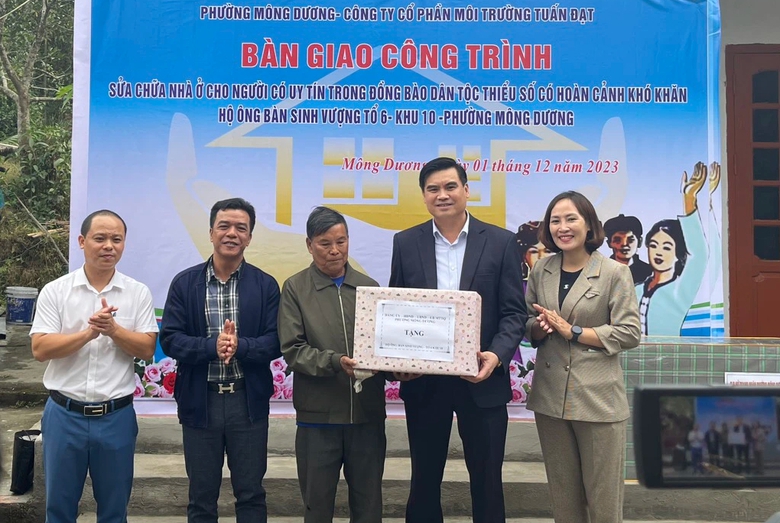 Quảng Ninh ho&agrave;n th&agrave;nh sửa nh&agrave; dột n&aacute;t cho hộ c&oacute; uy t&iacute;n sau phản &aacute;nh của B&aacute;o Giao th&ocirc;ng - Ảnh 1.