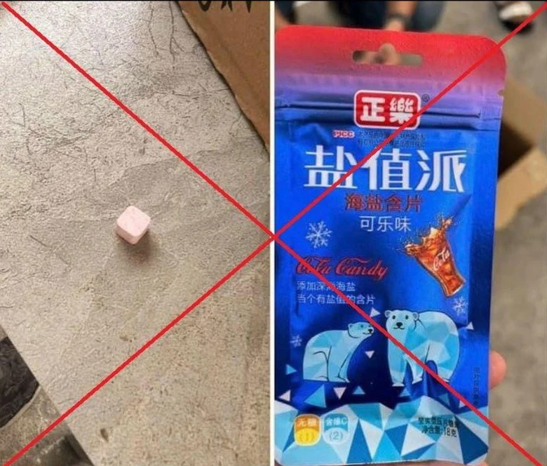 11 học sinh ở H&agrave; Nội đau đầu, buồn n&ocirc;n khi ăn kẹo "lạ" - Ảnh 1.