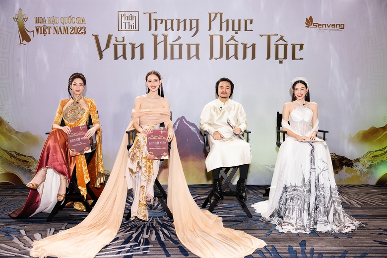 Thiết kế Đ&ocirc;ng Cu&ocirc;ng Đệ Nhị v&agrave; G&aacute;nh h&aacute;t bội được tranh gi&agrave;nh tại Trang phục Văn h&oacute;a D&acirc;n tộc - Ảnh 1.