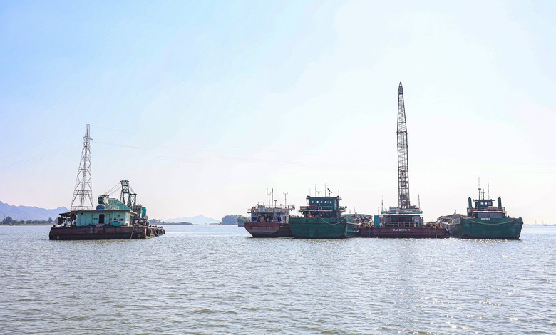 Sắp ho&agrave;n thiện nạo v&eacute;t luồng Lạch Huyện  - Ảnh 1.