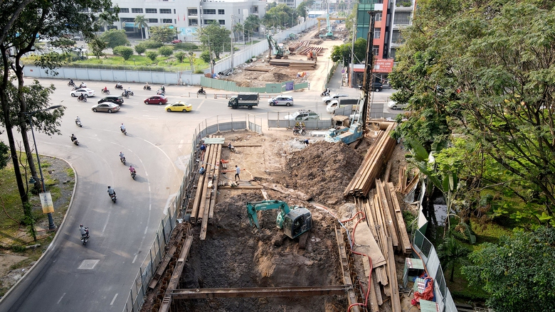 TP.HCM: H&oacute;a giải &ugrave;n tắc khi thi c&ocirc;ng dự &aacute;n chống &ugrave;n tắc - Ảnh 1.