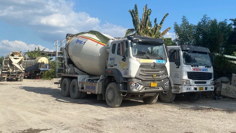 Trạm b&ecirc; t&ocirc;ng T&acirc;n Thế Giới, nơi đo&agrave;n xe bồn xuất ph&aacute;t th&ocirc;ng biển cấm, giờ cấm  - Ảnh 3.