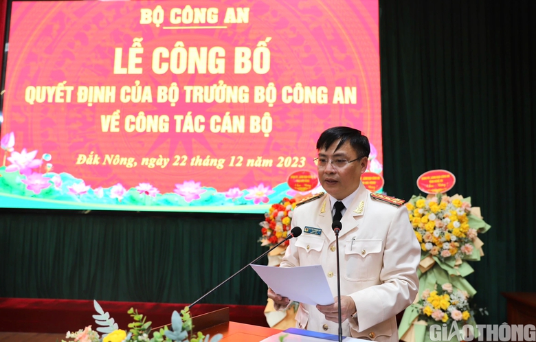 T&acirc;n Gi&aacute;m đốc C&ocirc;ng an tỉnh Đắk N&ocirc;ng l&agrave; ai? - Ảnh 2.