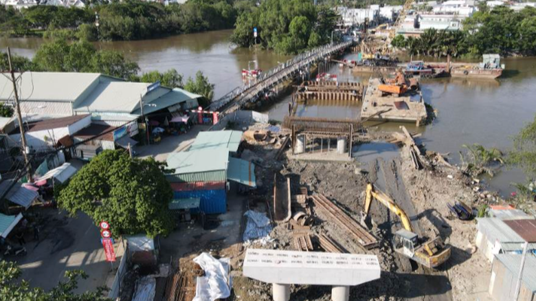 Một g&oacute;i thầu tại dự &aacute;n 512 tỷ đồng dời lịch, tiến độ cầu Rạch Đỉa c&oacute; bị ảnh hưởng ? - Ảnh 1.