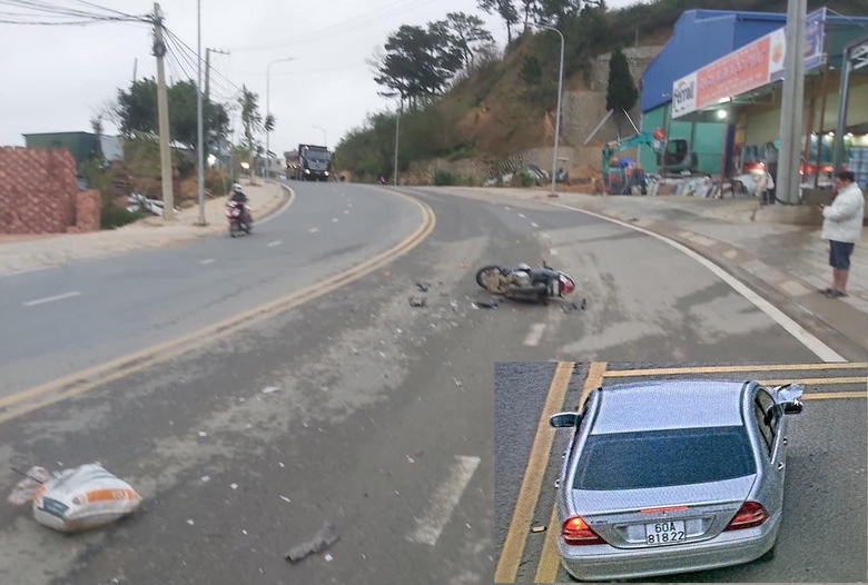 Va chạm giao th&ocirc;ng bỏ chạy rồi đốt xe &ocirc; t&ocirc; phi tang - Ảnh 2.