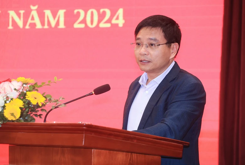 Đảng bộ Bộ GTVT quyết t&acirc;m ho&agrave;n th&agrave;nh nhiệm vụ năm 2024 từ ng&agrave;y đầu, th&aacute;ng đầu - Ảnh 1.