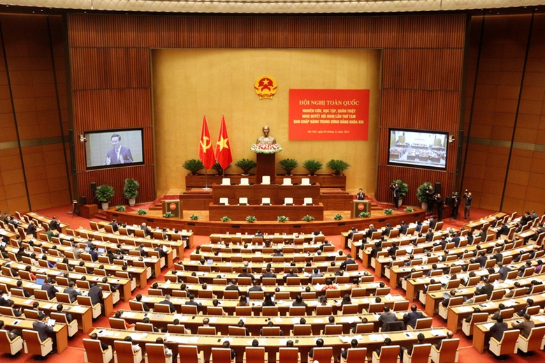 Hơn 1,44 triệu cán bộ, đảng viên học tập, quán triệt Nghị quyết Hội nghị Trung ương 8 - Ảnh 1. Hơn 1,44 triệu cán bộ, đảng viên học tập, quán triệt Nghị quyết Hội nghị Trung ương 8 - Ảnh 1.