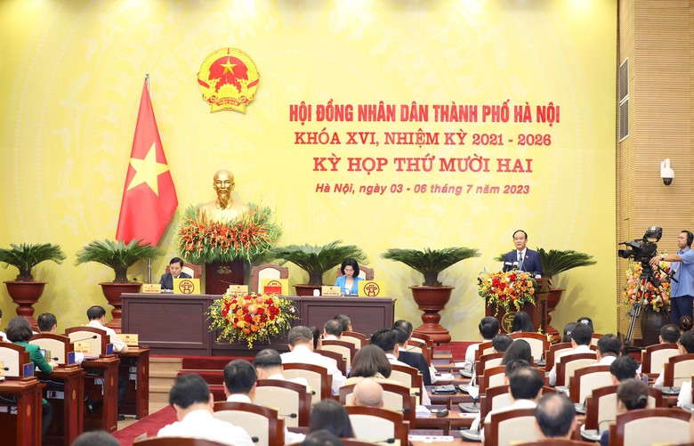 H&ocirc;m nay, H&agrave; Nội lấy phiếu t&iacute;n nhiệm chủ tịch UBND th&agrave;nh phố - Ảnh 1.