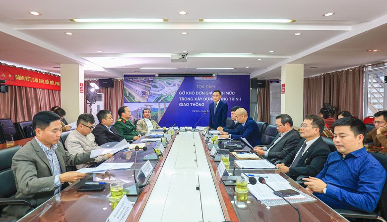 Trực tiếp: Tọa đ&agrave;m Gỡ kh&oacute; đơn gi&aacute;, định mức trong x&acirc;y dựng c&ocirc;ng tr&igrave;nh giao th&ocirc;ng - Ảnh 2.