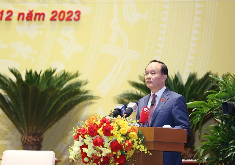 H&ocirc;m nay, HĐND TP H&agrave; Nội chất vấn nh&oacute;m vấn đề về giao th&ocirc;ng đ&ocirc; thị - Ảnh 1.