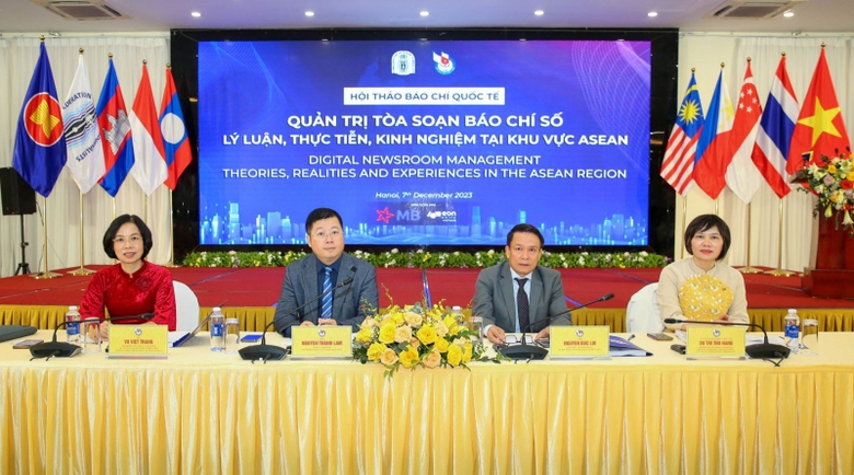 B&aacute;o ch&iacute; ASEAN chia sẻ kinh nghiệm chuyển đổi số, phụng sự x&atilde; hội - Ảnh 4.