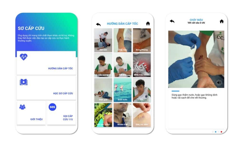 Ứng dụng sơ cấp cứu miễn ph&iacute; đầu ti&ecirc;n cho người Việt - Ảnh 1.