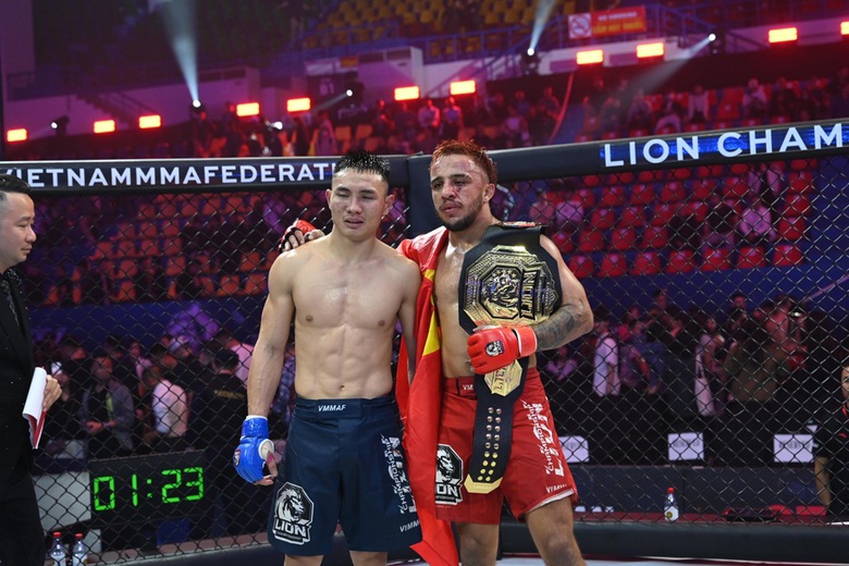 V&otilde; sĩ Việt Nam thua tiếc nuối trước đai đen nhu thuật Brazil tại LION Championship  - Ảnh 1.