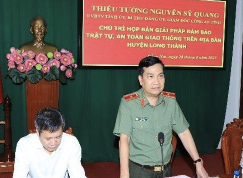 Cảnh s&aacute;t giao th&ocirc;ng Đồng Nai tuần tra 24/24 tại điểm đen tai nạn giao th&ocirc;ng ở Long Th&agrave;nh - Ảnh 3.