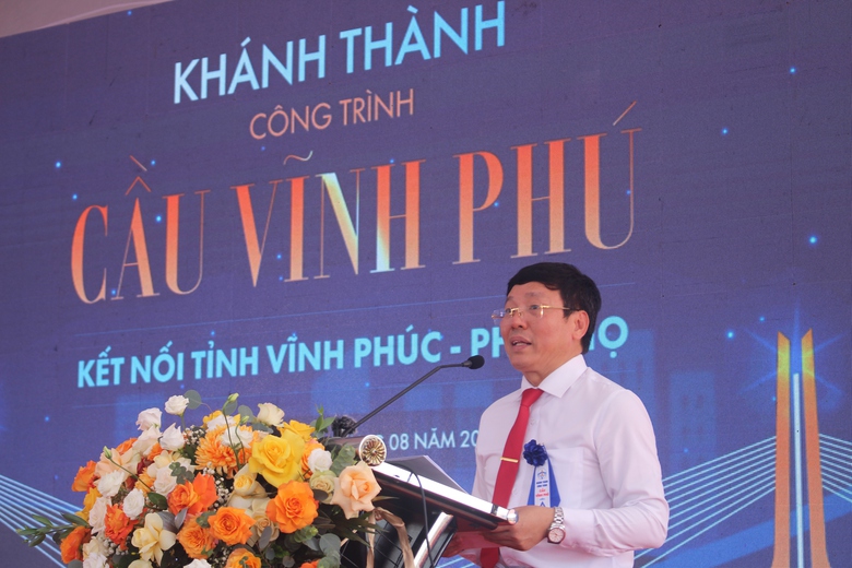 Kh&aacute;nh th&agrave;nh cầu 540 tỉ đồng, nối Vĩnh Ph&uacute;c v&agrave; Ph&uacute; Thọ - Ảnh 2.