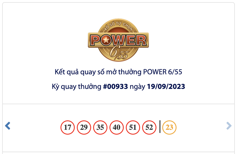 Kết quả xổ số Vietlott 19/9: Ai l&agrave; chủ nh&acirc;n giải thưởng 64 tỷ đồng? - Ảnh 1.