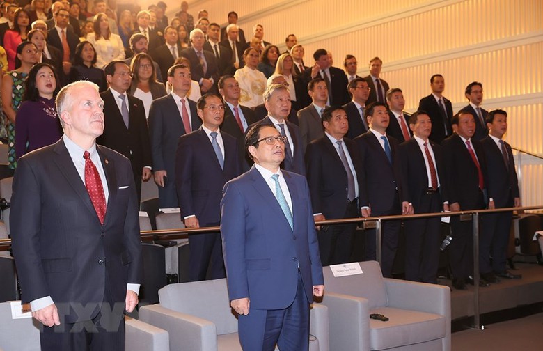 Tổ chức lễ ch&agrave;o mừng Quan hệ Đối t&aacute;c Chiến lược To&agrave;n diện Việt Nam - Hoa Kỳ tại Washington - Ảnh 1.