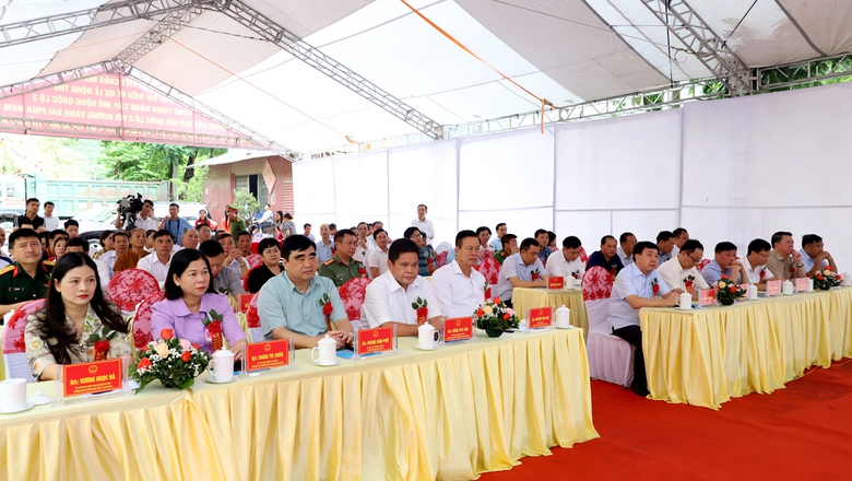 H&agrave; Giang: Động thổ c&ocirc;ng tr&igrave;nh n&acirc;ng cấp, mở rộng quốc lộ 2 v&agrave; x&acirc;y dựng cầu mới  - Ảnh 2.