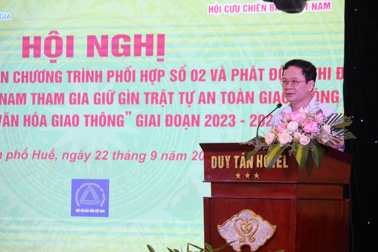 Ph&aacute;t huy vai tr&ograve; bảo đảm ATGT của Hội Cựu chiến binh trong t&igrave;nh h&igrave;nh mới - Ảnh 3.