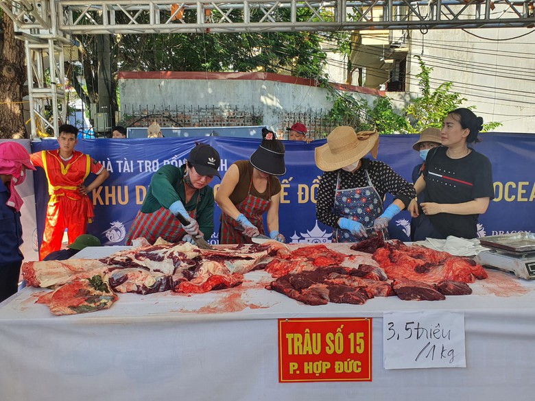 Hải Ph&ograve;ng: H&agrave;ng vạn du kh&aacute;ch chen ch&acirc;n nhau về xem lễn hội chọi tr&acirc;u Đồ Sơn 2023  - Ảnh 8.