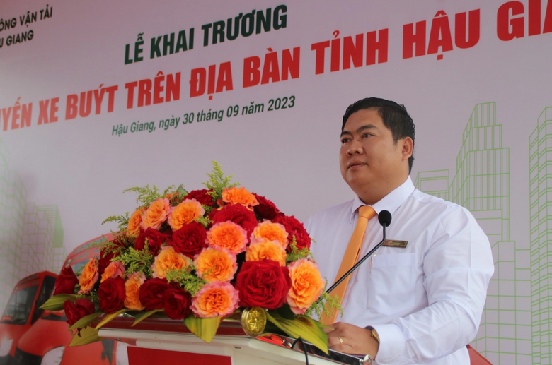 Khai trương 11 tuyến xe bu&yacute;t kh&ocirc;ng trợ gi&aacute; tr&ecirc;n địa b&agrave;n Hậu Giang - Ảnh 2.