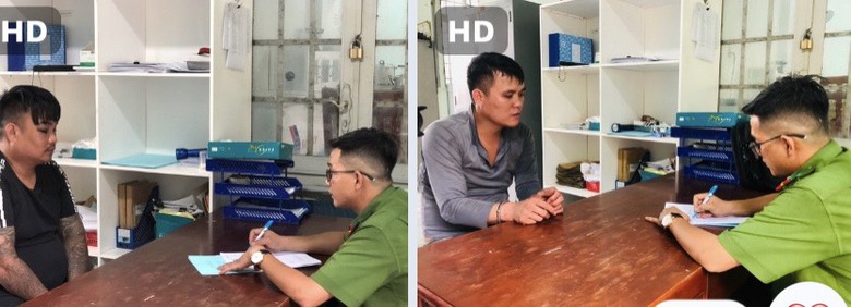 Tạm giữ hai đối tượng đi &ocirc;t&ocirc; trộm ch&oacute;, l&igrave; lợm chống trả lực lượng chức năng - Ảnh 3.