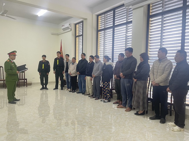 Ph&aacute; đường d&acirc;y đ&aacute;nh bạc li&ecirc;n tỉnh 180 tỷ đồng ở H&agrave; Giang- Ảnh 1.