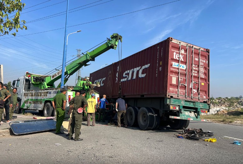 Hiện trường vụ tai nạn