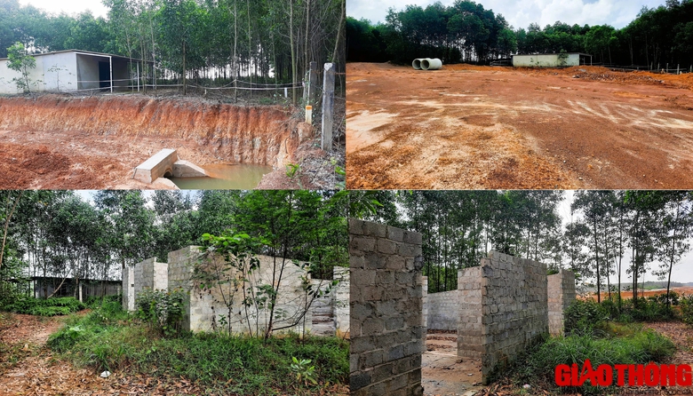 C&ocirc;ng tr&igrave;nh tr&aacute;i ph&eacute;p tr&ecirc;n đất n&ocirc;ng nghiệp vẫn nằm "bất động" ở cao tốc Vạn Ninh - Cam Lộ- Ảnh 2.