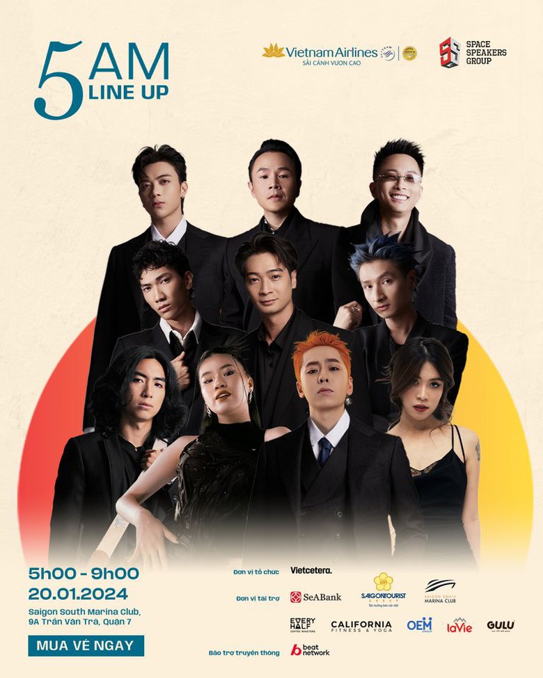 C&ugrave;ng Vietnam Airlines lan tỏa năng lượng t&iacute;ch cực từ &ldquo;bữa tiệc &acirc;m nhạc 5AM&rdquo;- Ảnh 3.