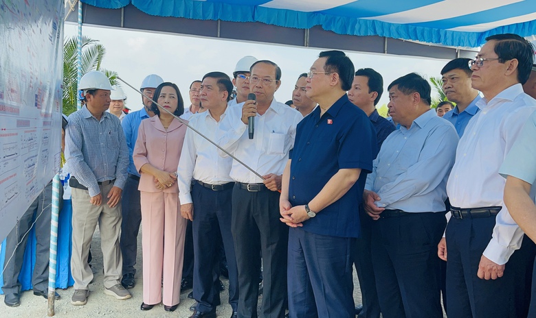 Chủ tịch Quốc hội: Phải đua tiến độ to&agrave;n tuyến cao tốc Bi&ecirc;n Ho&agrave; - Vũng T&agrave;u- Ảnh 4.