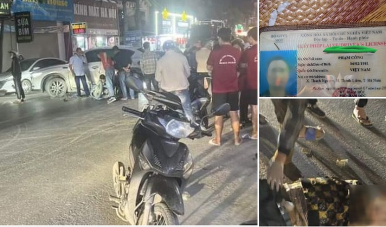 Chạy nhanh, phanh gấp, người đ&agrave;n &ocirc;ng đi xe m&aacute;y tử vong- Ảnh 1.