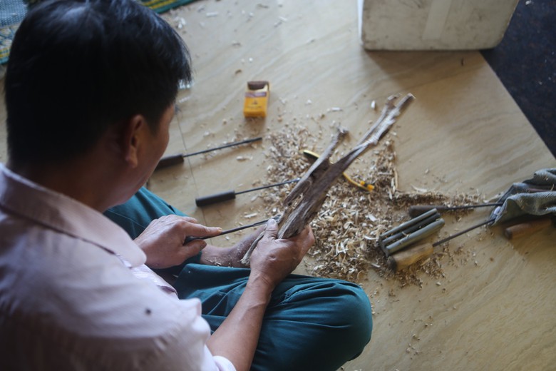 Về l&agrave;ng đẽo c&acirc;y t&igrave;m trầm nức tiếng ở H&agrave; Tĩnh- Ảnh 4.