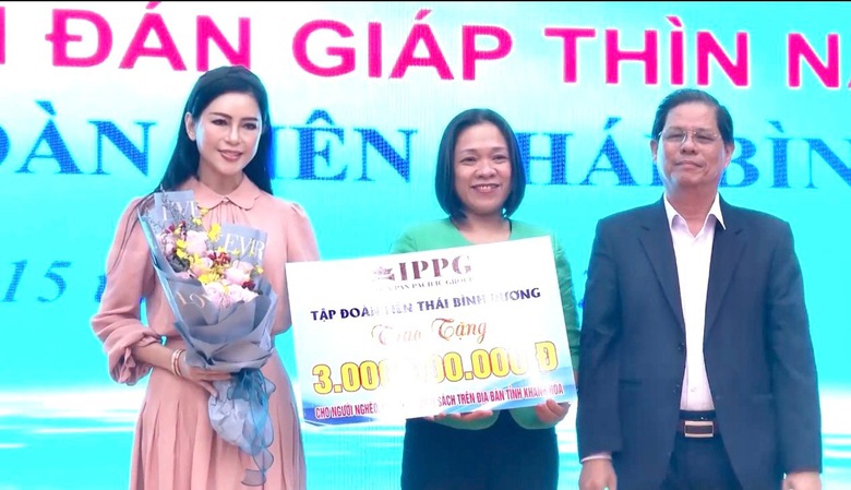Tập đo&agrave;n IPPG đ&oacute;ng g&oacute;p 3 tỷ đồng v&agrave;o Quỹ "V&igrave; người ngh&egrave;o" tỉnh Kh&aacute;nh H&ograve;a- Ảnh 1.