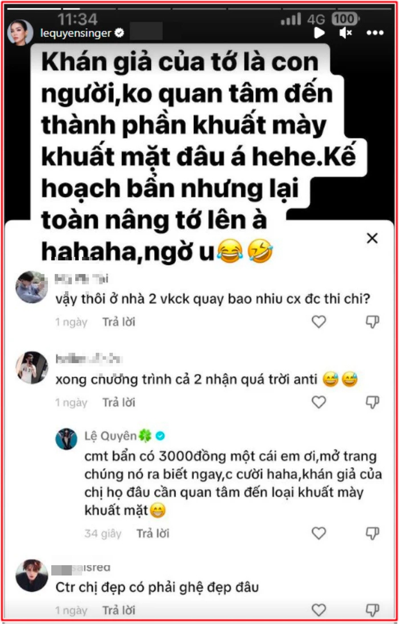 Lệ Quy&ecirc;n vạ miệng, bị lập group anti-fan l&ecirc;n đến 18.400 người tham gia- Ảnh 3.