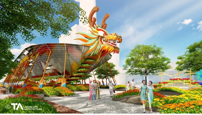 C&acirc;y ho&agrave;ng kim lần đầu xuất hiện ở đường hoa Nguyễn Huệ- Ảnh 3.