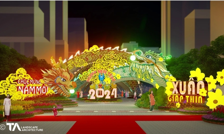 C&acirc;y ho&agrave;ng kim lần đầu xuất hiện ở đường hoa Nguyễn Huệ- Ảnh 2.