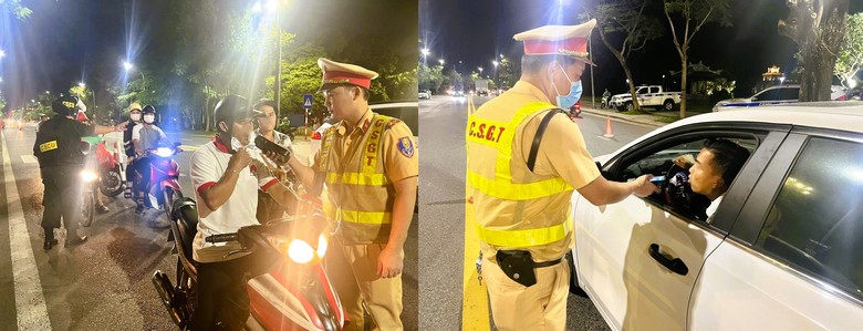 Thừa Thiên Huế: 10 ngày đầu ra quân, CSGT phát hiện 600 trường hợp vi phạm nồng độ cồn- Ảnh 1. Thừa Thiên Huế: 10 ngày đầu ra quân, CSGT phát hiện 600 trường hợp vi phạm nồng độ cồn- Ảnh 1.
