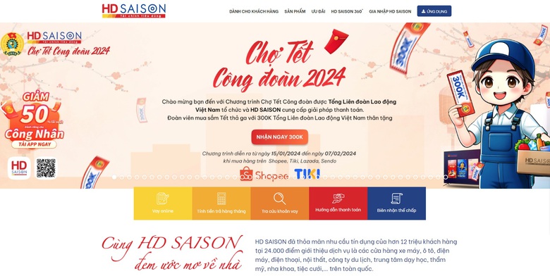 C&ocirc;ng nh&acirc;n từ chối qu&agrave; Tết hỗ trợ qua thẻ mua sắm HD SAISON- Ảnh 2.